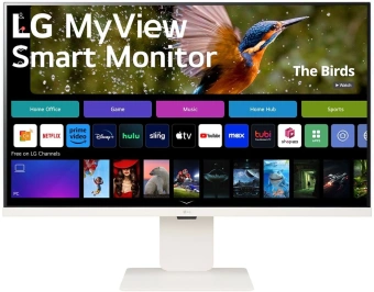 Монитор LG 31.5" MyView 32SR83U-W белый IPS LED 16:9 HDMI M/M матовая HAS 400cd 178гр/178гр 3840x2160 60Hz UHD USB 7.7кг - купить недорого с доставкой в интернет-магазине