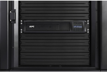 Источник бесперебойного питания APC Smart-UPS SMT3000RMI2UC 2700Вт 3000ВА черный - купить недорого с доставкой в интернет-магазине