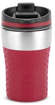 Термокружка для напитков Rondell The Morning Red RDS-1163 0.26л. красный картонная коробка - купить недорого с доставкой в интернет-магазине