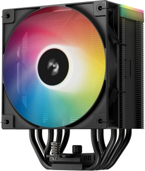 Устройство охлаждения(кулер) Deepcool AG500 BK V2 ARGB Soc-AM5/AM4/1200/1700/1851 черный 4-pin 29.4dB Al+Cu 240W 857gr Ret (R-AG500-BKAMMN-GJD) - купить недорого с доставкой в интернет-магазине