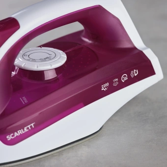 Утюг Scarlett SC-SI30K25 2200Вт розовый - купить недорого с доставкой в интернет-магазине