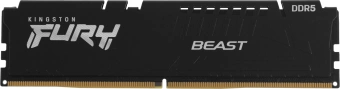 Память DDR5 16GB 6000MHz Kingston KF560C30BB-16 Fury Beast RTL Gaming PC5-48000 CL30 DIMM 288-pin 1.4В kit single rank с радиатором Ret - купить недорого с доставкой в интернет-магазине
