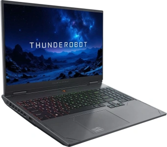 Ноутбук Thunderobot Gravity 16 G2 Pro Core i9 13900H 32Gb SSD1Tb NVIDIA GeForce RTX 5060 8Gb 16" IPS QHD (2560x1600) FreeDOS grey WiFi BT Cam (JT009H00KRU) - купить недорого с доставкой в интернет-магазине