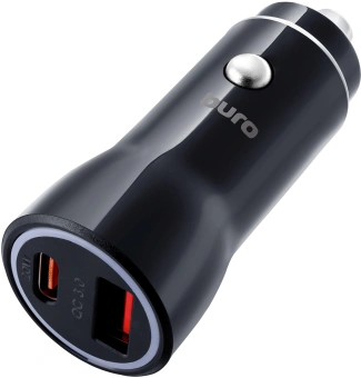 Автомобильное зар./устр. Buro BUCN1 18W 3A (PD+QC) USB-C/USB-A универсальное черный (BUCN18P110BK) - купить недорого с доставкой в интернет-магазине