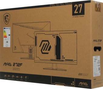 Монитор MSI 27" Mag MAG 272F черный IPS LED 16:9 HDMI матовая 178гр/178гр 1920x1080 200Hz DP FHD 4.2кг - купить недорого с доставкой в интернет-магазине