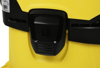 Строительный пылесос Karcher WD 4 V-20/5/22 1000Вт (уборка: сухая/сбор воды) желтый - купить недорого с доставкой в интернет-магазине