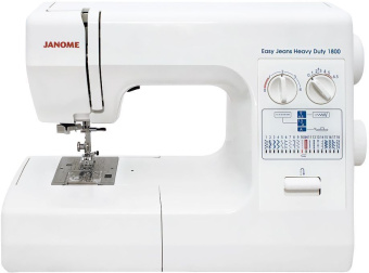 Швейная машина Janome Easy Jeans Heavy Duty 1800 белый - купить недорого с доставкой в интернет-магазине