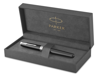 Ручка роллер Parker Sonnet Core T530 (CW1931501) LaqBlack CT F черн. черн. подар.кор. - купить недорого с доставкой в интернет-магазине