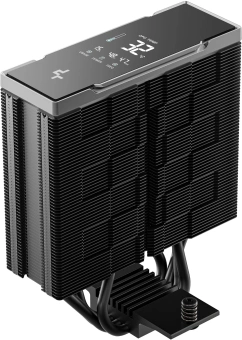 Устройство охлаждения(кулер) Deepcool AK400 G2 Digital NYX Soc-AM5/AM4/1200/1700/1851 черный 4-pin 31.45dB Al+Cu LCD 220W 958gr Ret (R-AK400G2-BKNNMN-GJD-1) - купить недорого с доставкой в интернет-магазине