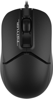 Мышь A4Tech Fstyler FM12ST черный оптическая 1200dpi silent USB для ноутбука 2but (FM12ST BLACK) - купить недорого с доставкой в интернет-магазине