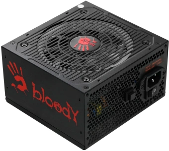 Блок питания Bloody ATX 750W BD-PS750G 80+ gold (20+4pin) APFC 120mm fan color LED 6xSATA Cab Manag RTL - купить недорого с доставкой в интернет-магазине