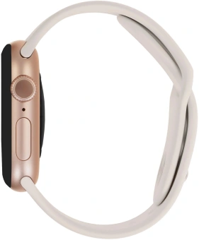 Смарт-часы Apple Watch Series 11 A3333 46мм OLED корп.розовое золото Sport Band рем.белый разм.брасл.:S/M (MEV64LW/A) - купить недорого с доставкой в интернет-магазине