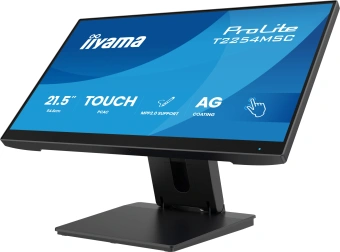 Монитор Iiyama 21.5" ProLite T2254MSC-B2AG черный IPS LED 4ms 16:9 HDMI M/M глянцевая HAS 1300:1 300cd 178гр/178гр 1920x1080 100Hz DP FHD USB Touch 2.9кг - купить недорого с доставкой в интернет-магазине