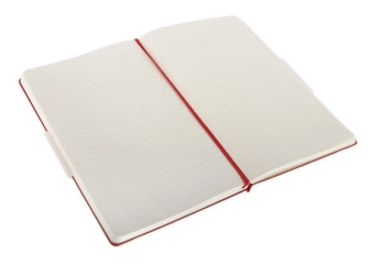 Блокнот Moleskine CLASSIC QP060R Large 130х210мм 240стр. линейка твердая обложка красный - купить недорого с доставкой в интернет-магазине