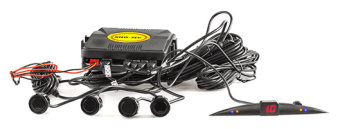 Парковочный Радар Sho-Me Y-2622N04 4 датчика 22мм черный - купить недорого с доставкой в интернет-магазине