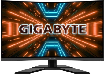 Монитор Gigabyte 31.5" G32QC A черный VA LED 1ms 16:9 HDMI HAS 350cd 178гр/178гр 2560x1440 165Hz DP 2K USB 7.8кг - купить недорого с доставкой в интернет-магазине