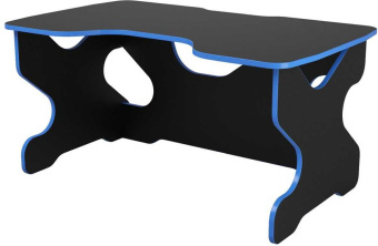 Стол игровой Витал-ПК Райдер 1500 столешница ЛДСП черный синий - купить недорого с доставкой в интернет-магазине