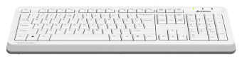 Клавиатура A4Tech Fstyler FKS10 белый/серый USB (FKS10 WHITE) - купить недорого с доставкой в интернет-магазине