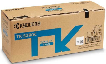 Картридж лазерный Kyocera TK-5280C 1T02TWCNL0 голубой (11000стр.) для Kyocera Ecosys P6235cdn/M6235cidn/M6635cidn - купить недорого с доставкой в интернет-магазине
