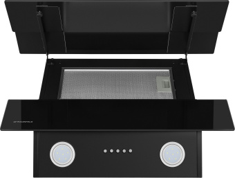 Вытяжка каминная Maunfeld Cascada Push 60 черный управление: кнопочное (1 мотор) - купить недорого с доставкой в интернет-магазине