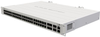 Коммутатор MikroTik CRS354-48G-4S+2Q+RM 1x100Мбит/с 48x1Гбит/с 4SFP+ 2xQSFP+ управляемый - купить недорого с доставкой в интернет-магазине