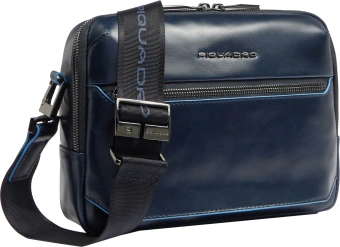 Сумка мужская Piquadro Blue Square CA6588B2/BLU2 синяя натур.кожа - купить недорого с доставкой в интернет-магазине