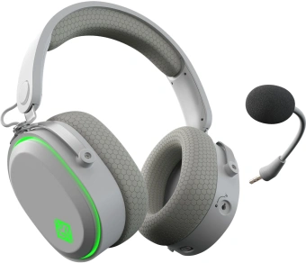 Наушники с микрофоном GMNG GG-HS405W белый мониторные BT/Radio/3.5mm оголовье (1899880) - купить недорого с доставкой в интернет-магазине