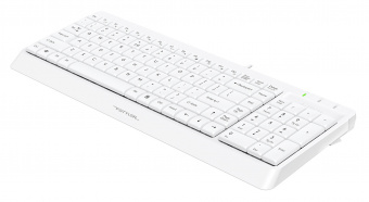 Клавиатура A4Tech Fstyler FK15 белый USB (FK15 WHITE) - купить недорого с доставкой в интернет-магазине
