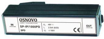 Грозозащита Osnovo SP-IP/1000PD - купить недорого с доставкой в интернет-магазине