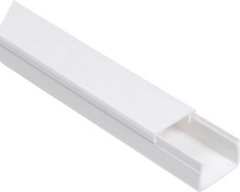 Кабельный канал IEK CKK11-025-025-1-K01 Ecoline 25x25мм белый 2м (упак.:1шт) - купить недорого с доставкой в интернет-магазине