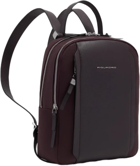 Рюкзак женский Piquadro Lyra CA5566W92T/BO2 бордовый нейлон/натур.кожа - купить недорого с доставкой в интернет-магазине