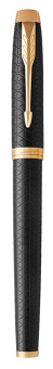 Ручка перьев. Parker IM Premium F323 (CW1931646) Black GT F сталь нержавеющая подар.кор. - купить недорого с доставкой в интернет-магазине