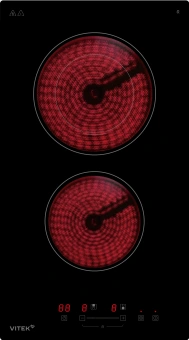 Варочная поверхность Vitek VHE3220 черный - купить недорого с доставкой в интернет-магазине