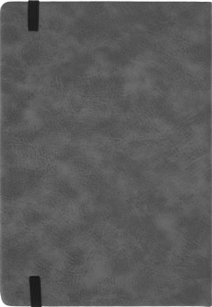Блокнот Deli EN123LGREY A5 210х143мм искусст. кожа 80л линейка твердая обложка серый - купить недорого с доставкой в интернет-магазине