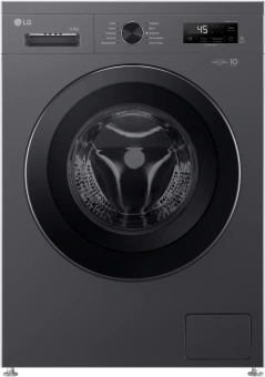 Стиральная машина LG F2Y1WS6J класс: A загр.фронтальная макс.:6.5кг темно-серый инвертор - купить недорого с доставкой в интернет-магазине