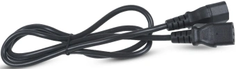 Шнур питания Cabeus PC-189-VDE-1.8M C13-С14 проводник.:3x0.75мм2 1.8м 220/250В 6А черный - купить недорого с доставкой в интернет-магазине