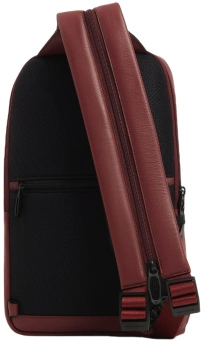 Рюкзак слинг Piquadro Russel CA6764W137/CU красное дерево натур.кожа - купить недорого с доставкой в интернет-магазине