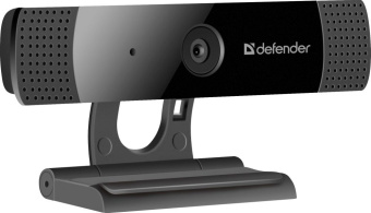 Камера Web Defender G-Lens 2599 черный 2Mpix (1920x1080) USB2.0 с микрофоном - купить недорого с доставкой в интернет-магазине