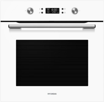 Духовой шкаф Электрический Hyundai HEO 6635 WG белый - купить недорого с доставкой в интернет-магазине