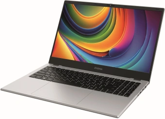 Ноутбук Digma EVE C5802 N-series N100 8Gb SSD256Gb Intel UHD Graphics 15.6" IPS FHD (1920x1080) Windows 11 Professional silver WiFi BT Cam 5900mAh (DN15N1-8CXW01) - купить недорого с доставкой в интернет-магазине