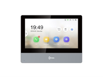 Видеодомофон Hikvision DS-KH8350-WTE1 серебристый - купить недорого с доставкой в интернет-магазине