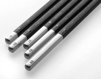 Набор карандашей ч/г Moleskine DRAWING SET EW7P05GPHA мет.кор. 5 кар.H/HB/2B/4B/6B - купить недорого с доставкой в интернет-магазине