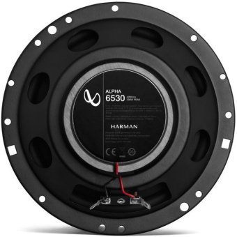 Колонки автомобильные Infinity Alpha 6530 290Вт 91дБ 4Ом 16.5см (6 1/2дюйм) (ком.:2кол.) коаксиальные трехполосные - купить недорого с доставкой в интернет-магазине