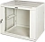 Шкаф коммутационный Lanmaster (TWT-CBWPG-6U-6X8-GY) настенный 6U 600x800мм пер.дв.стекл 60кг серый 700мм 23кг 368мм IP20 металл