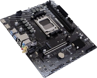 Материнская плата Biostar A620MS-E Socket AM5 AMD A620A 2xDDR5 mATX AC`97 8ch(7.1) GbLAN RAID+HDMI+DP - купить недорого с доставкой в интернет-магазине