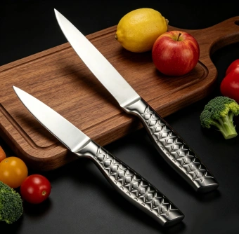 Набор ножей кухон. Rondell Imperial RD-2107 компл.:4предм. стальной подар.коробка - купить недорого с доставкой в интернет-магазине