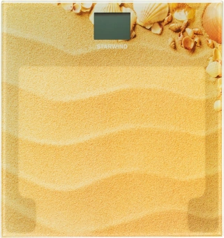 Весы напольные электронные Starwind SSP2359 макс.180кг рисунок - купить недорого с доставкой в интернет-магазине