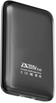 Накопитель SSD Netac USB3.2 Gen2x2 512GB NT01ZX20IVEVO-512G-32BK ZX20 IV EVO черный - купить недорого с доставкой в интернет-магазине
