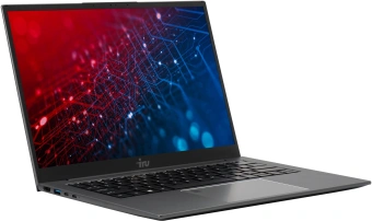 Ноутбук IRU Planio 14INP N-series N100 8Gb SSD256Gb Intel UHD Graphics 14" IPS FHD (1920x1080) Windows 11 Professional grey WiFi BT Cam 5000mAh - купить недорого с доставкой в интернет-магазине