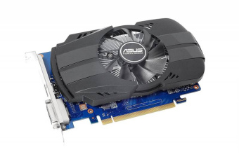 Видеокарта Asus PCI-E PH-GT1030-O2G NVIDIA GeForce GT 1030 2048Mb 64 GDDR5 1278/6008 DVIx1 HDMIx1 HDCP Ret - купить недорого с доставкой в интернет-магазине